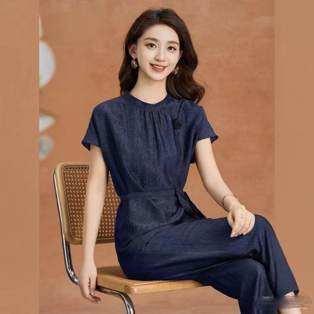 〈纪朵研〉1115套装女夏2025新款爆款高级感减龄高端品牌两件套