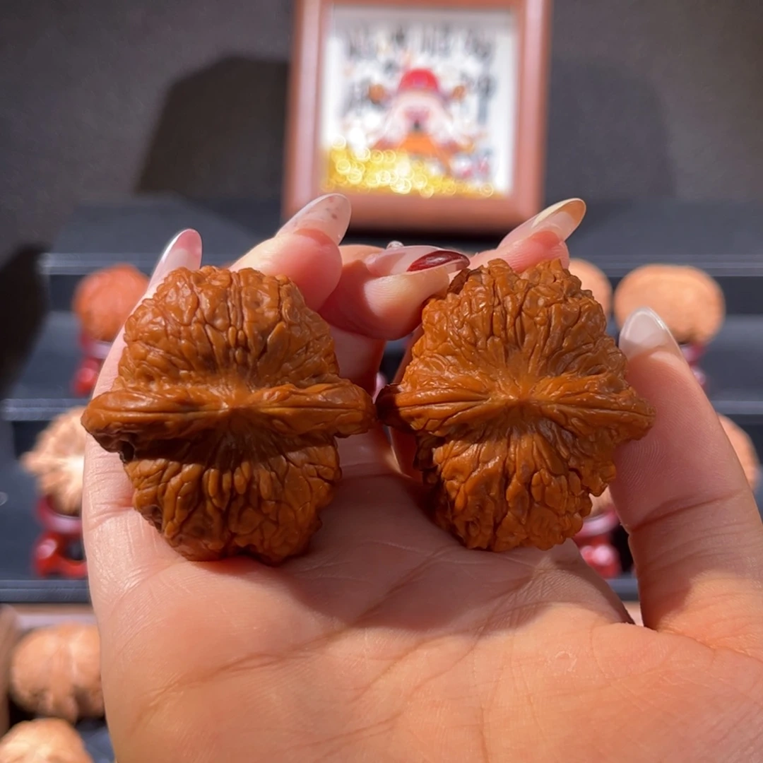 把件文玩核桃血麒麟41+