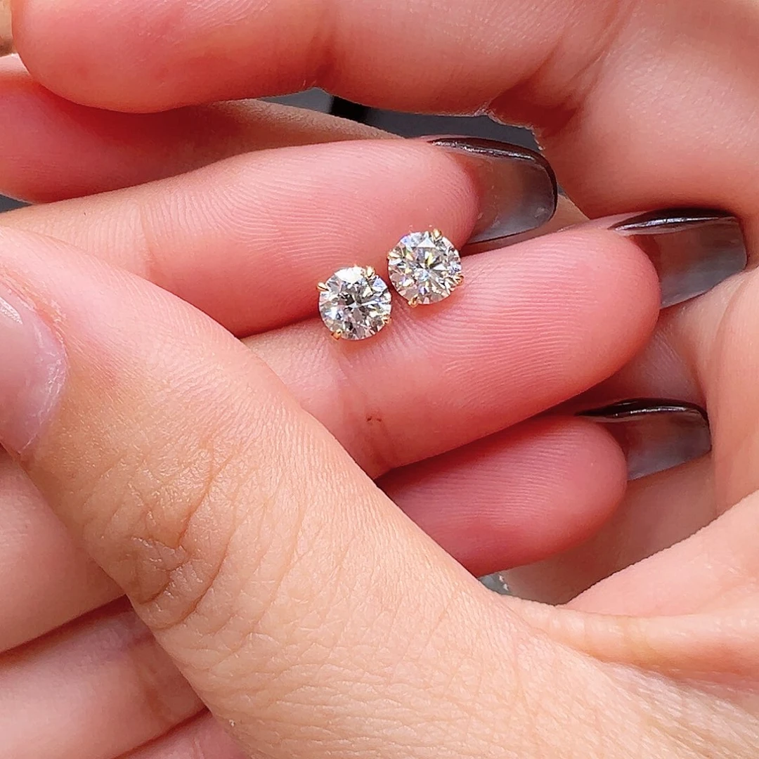 套链实验室培育钻石18K金镶嵌