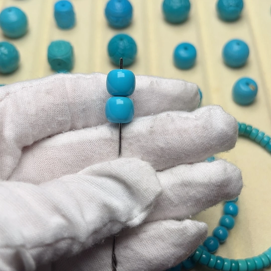 绿松石未镶嵌无镶嵌天然绿松石老型8.9