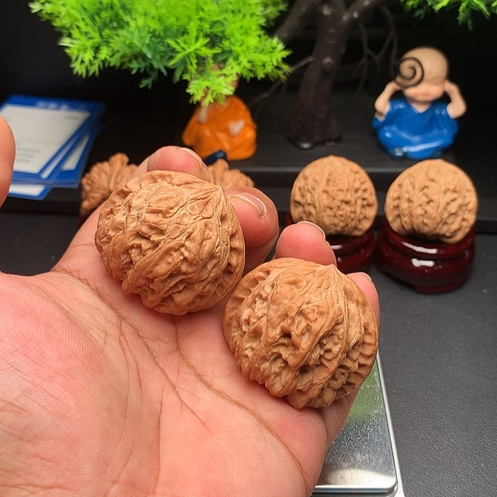 吊坠文玩核桃43盘山禅尊