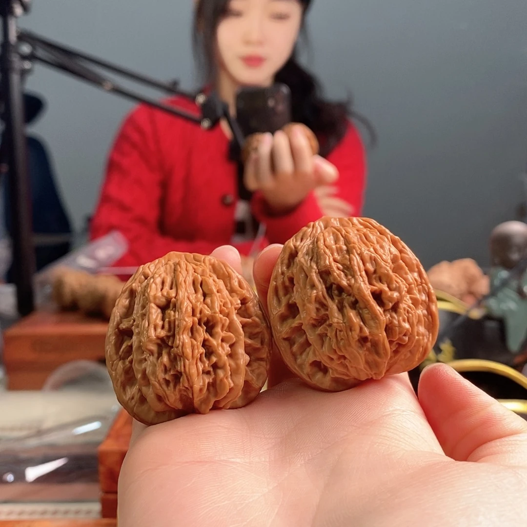 吊坠文玩核桃虎头