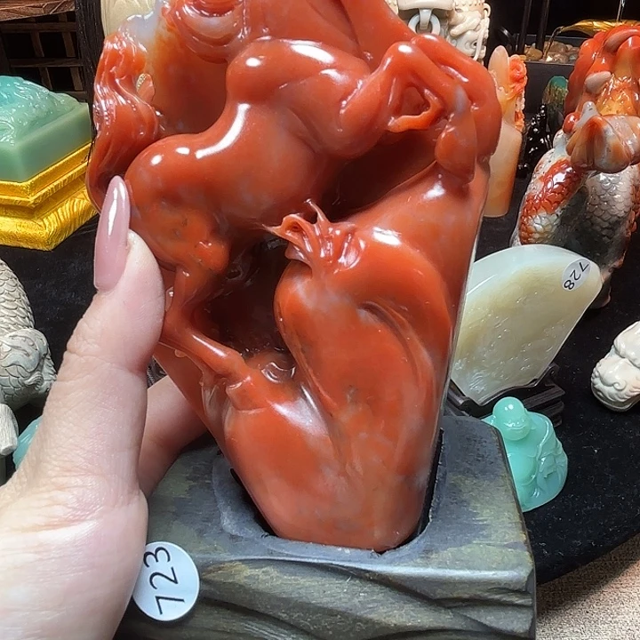 印石昌化石寿山石印章8.5