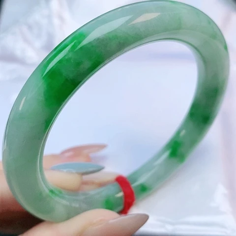 未镶嵌手镯翡翠54圆条882870