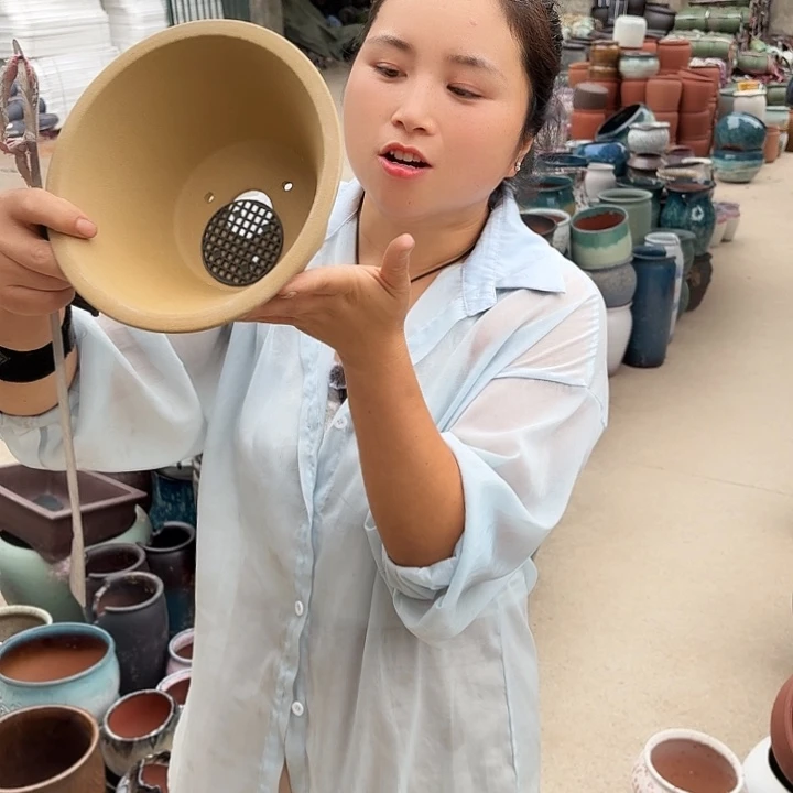 瑕疵一个盆子。