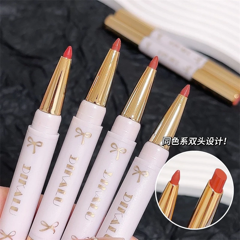 口红唇线笔哑面保湿滋润不脱色显白双头双头唇釉