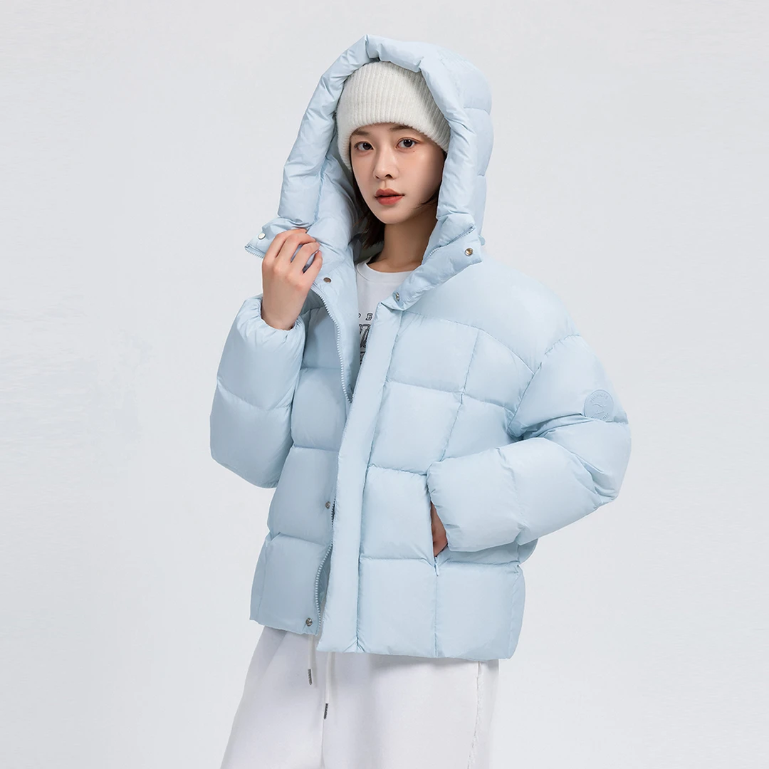知羽家-高端羽绒服男女2025年新款冬季加厚保暖简约时尚短款外套