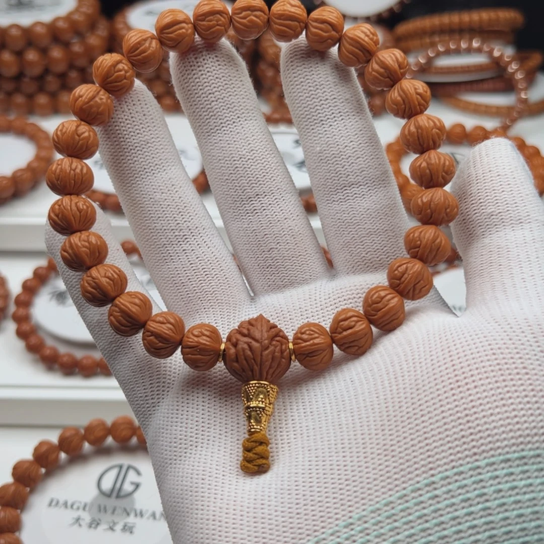 吊坠桃核桃核手串