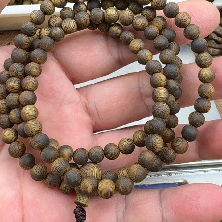 沉香手串张勺子手串11克