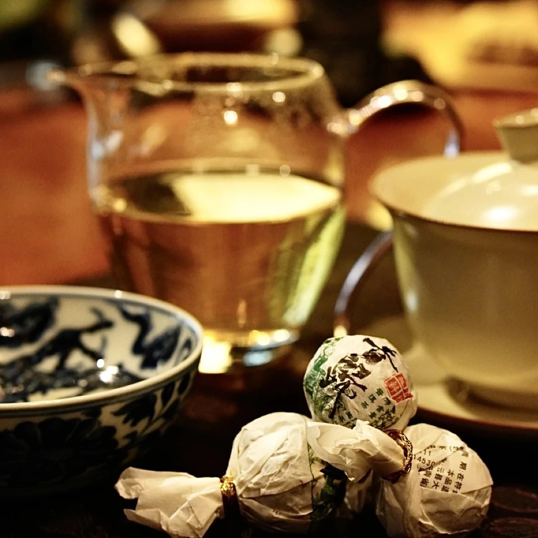 【陶点茶】昔归|大树古树拼配|2024头春|春茶|龙珠|8克|普洱茶|生普