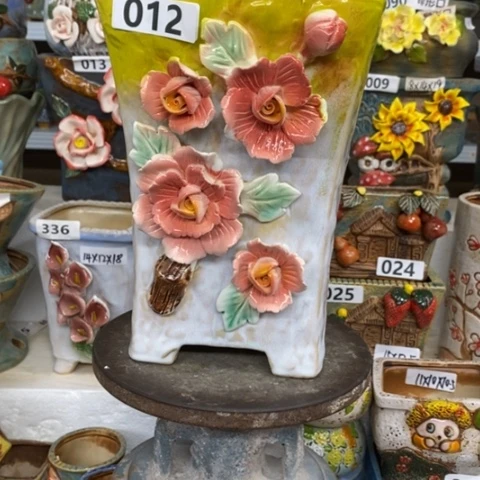 【闪购商品】红陶粗陶材质多肉花盆