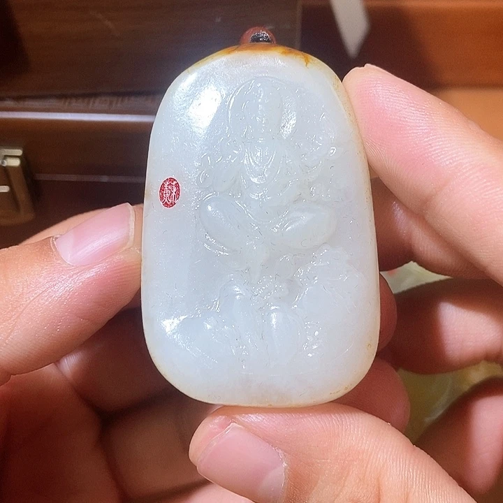 和田玉未镶嵌颈饰HX