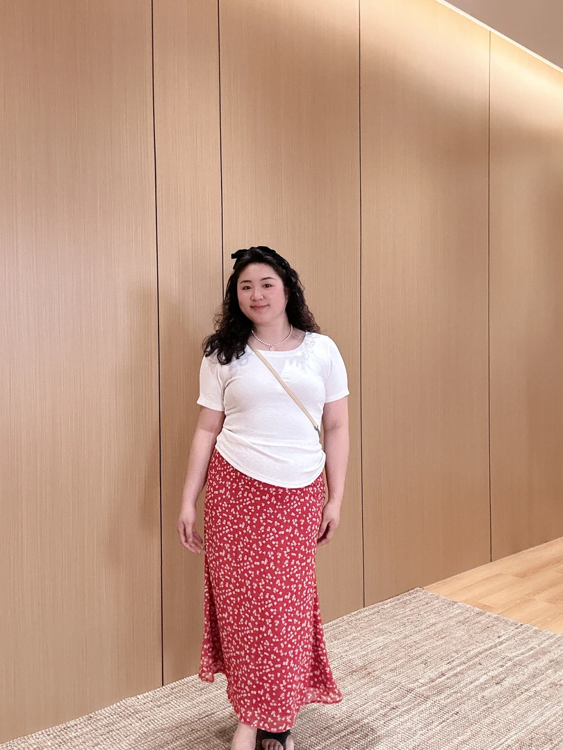 TAOJIA FAMILY【出彩碎花裙】夏季慵懒风时尚高腰大码半身裙SR0004