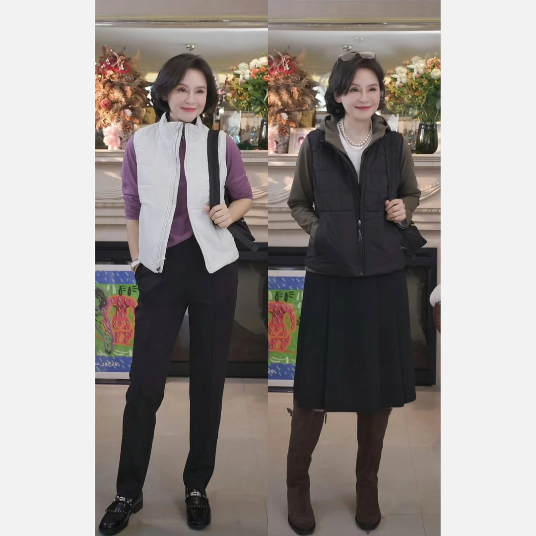 我是摩羯 幸福感马甲 轻量化水洗棉尼龙纬弹防水秋冬棉服马甲