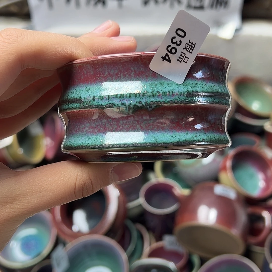 摆件陶窑口自销原矿钧瓷