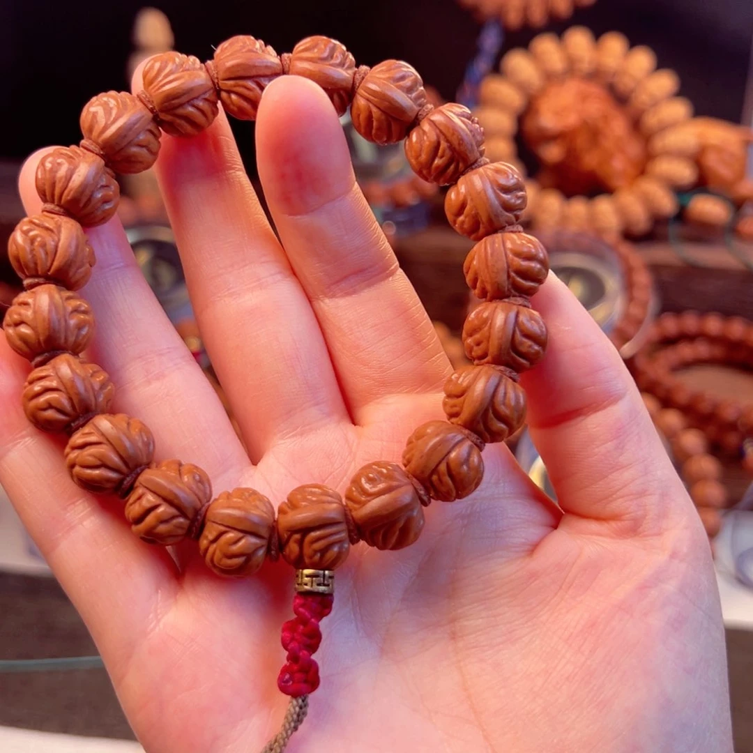 【闪购商品】桃核吊坠千**哥14野生红莲