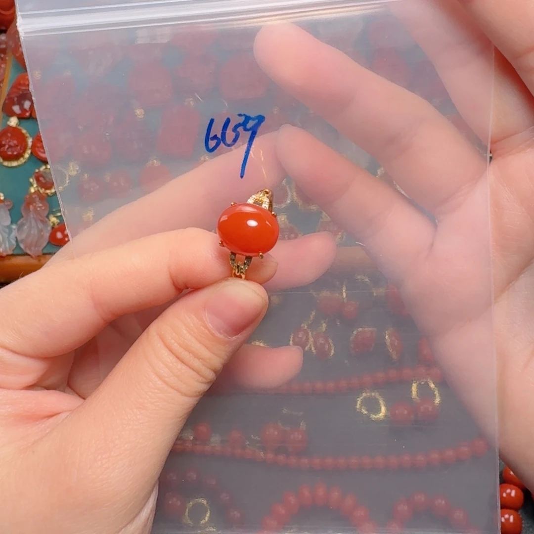 南红玛瑙南红12+银S925镶嵌