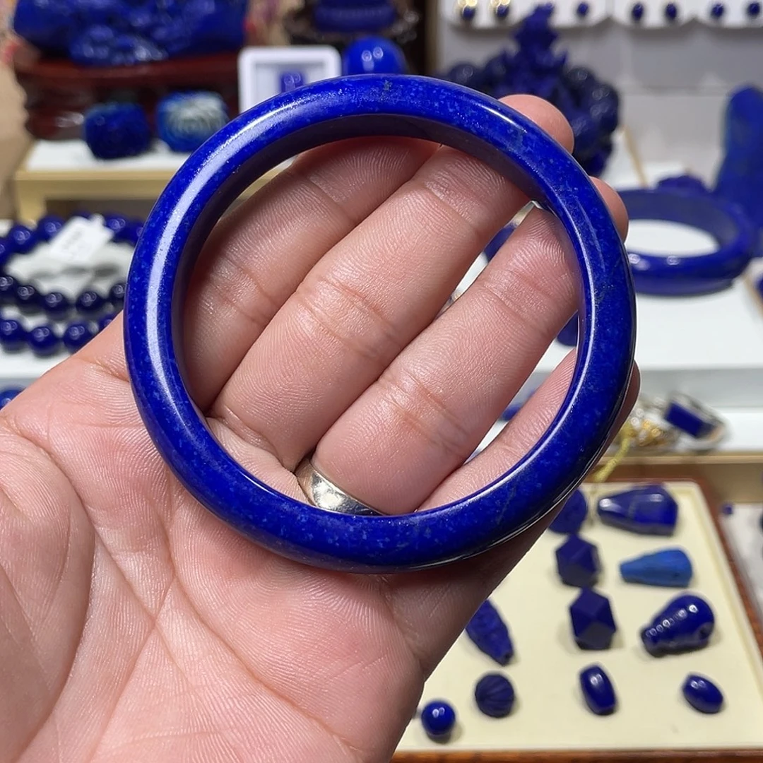 青金石未镶嵌正圈手镯61圈