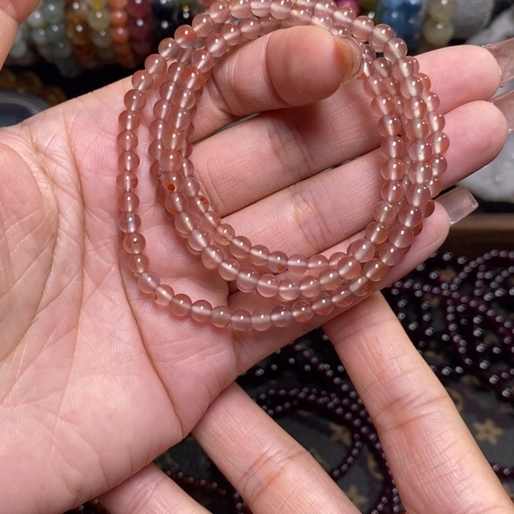 南红玛瑙手串未镶嵌