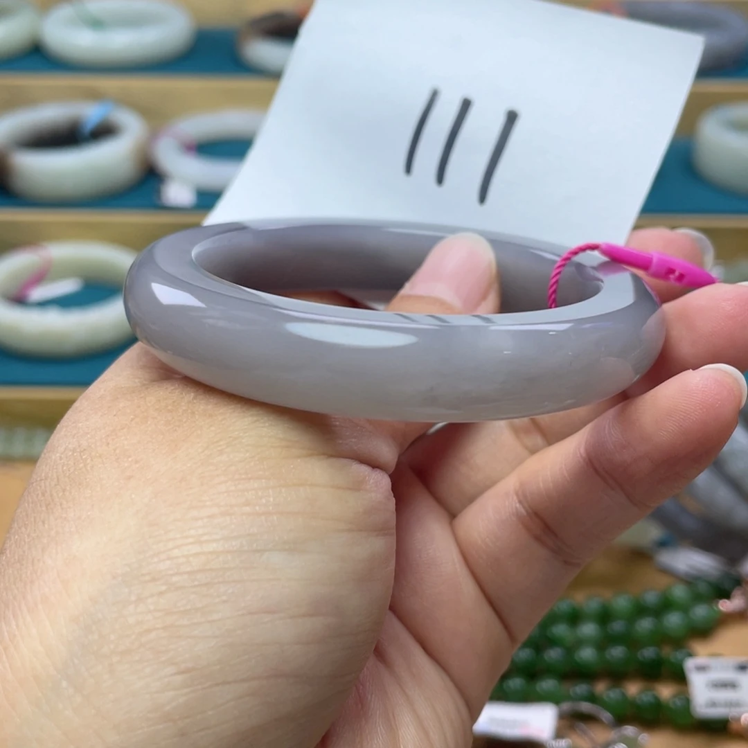 未镶嵌手镯和田玉圈口55