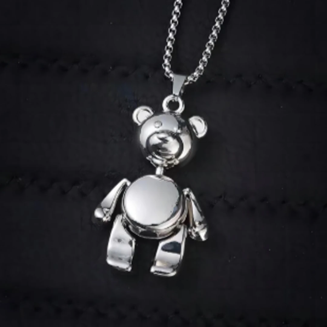 小熊项链