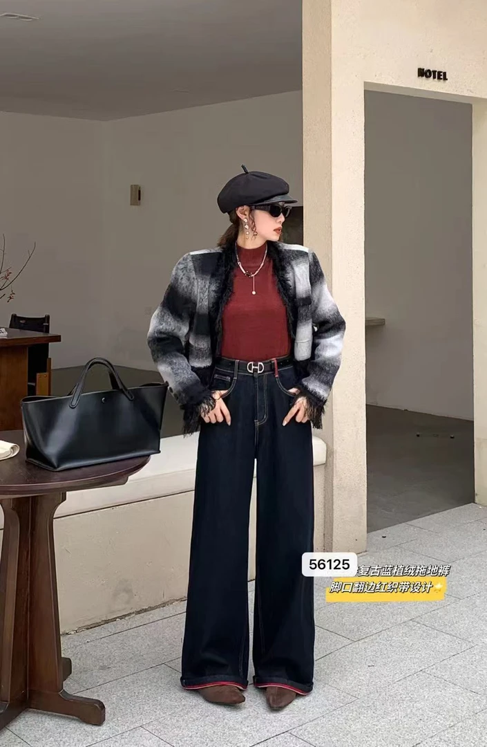 56125新款时尚牛仔裤