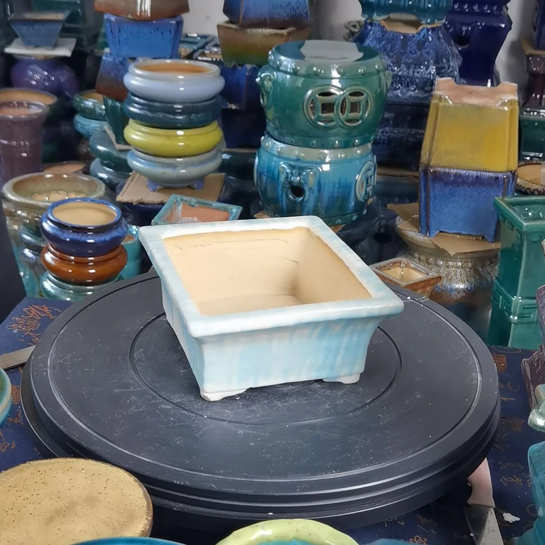 内口14.5*17深16石湾花盆默认微瑕