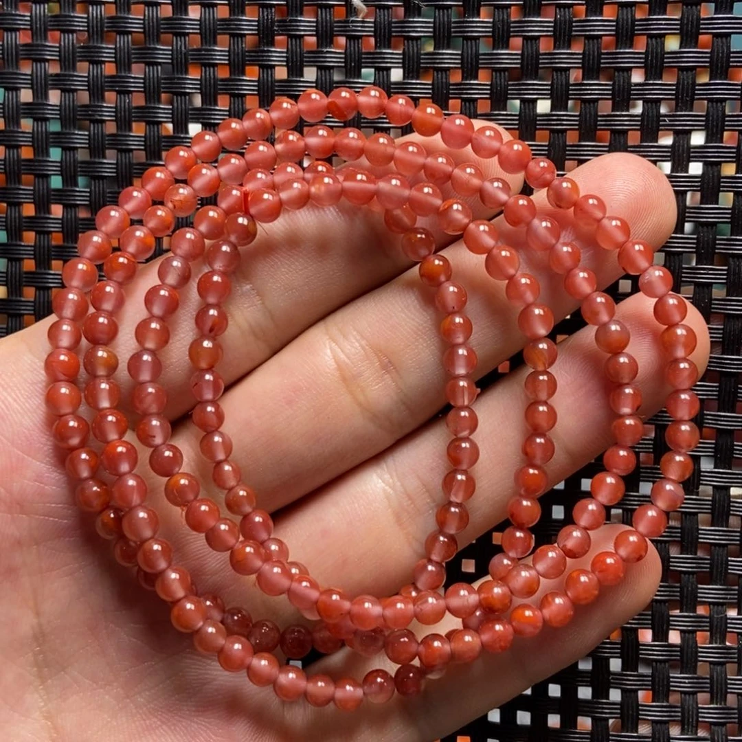 手链未镶嵌南红玛瑙4mm
