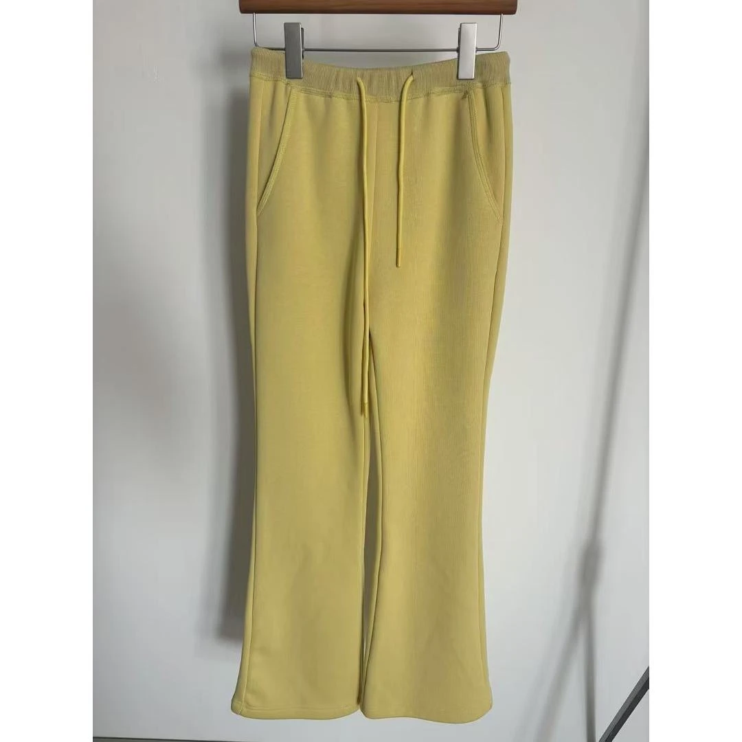 晶姐-236553欧货女装秋季简约韩版网红春秋洋气时尚百搭卫裤