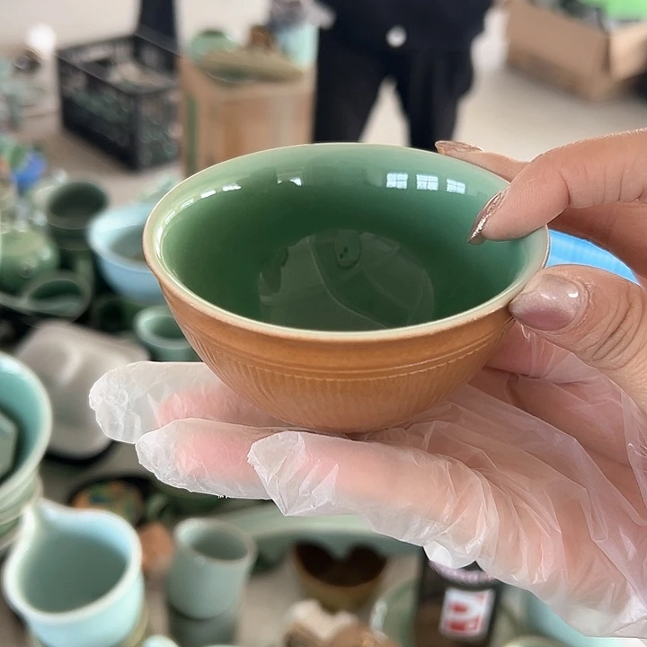 小米茶器龙泉青瓷
