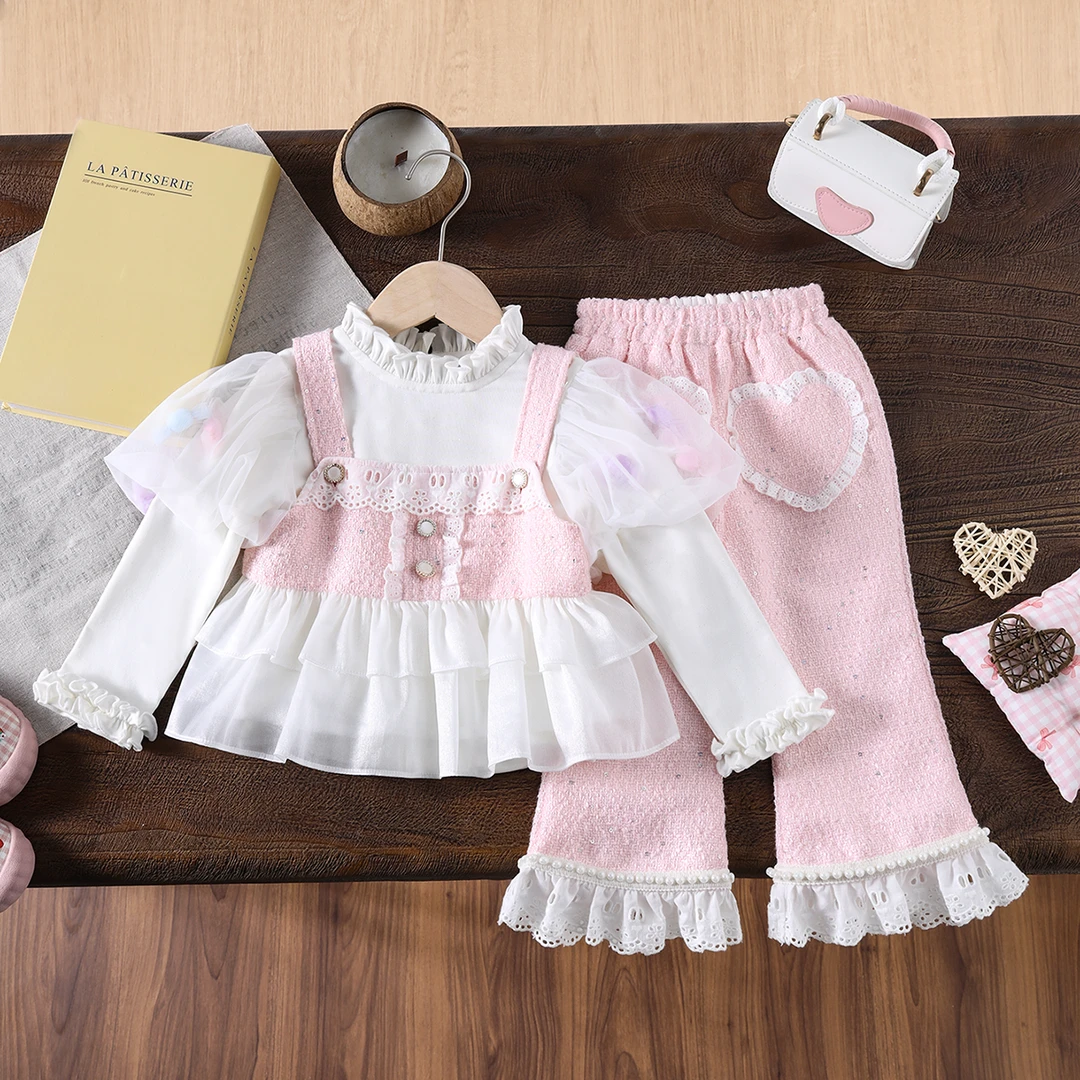 62343#福利款 女童品牌2025春夏汉服女童套装