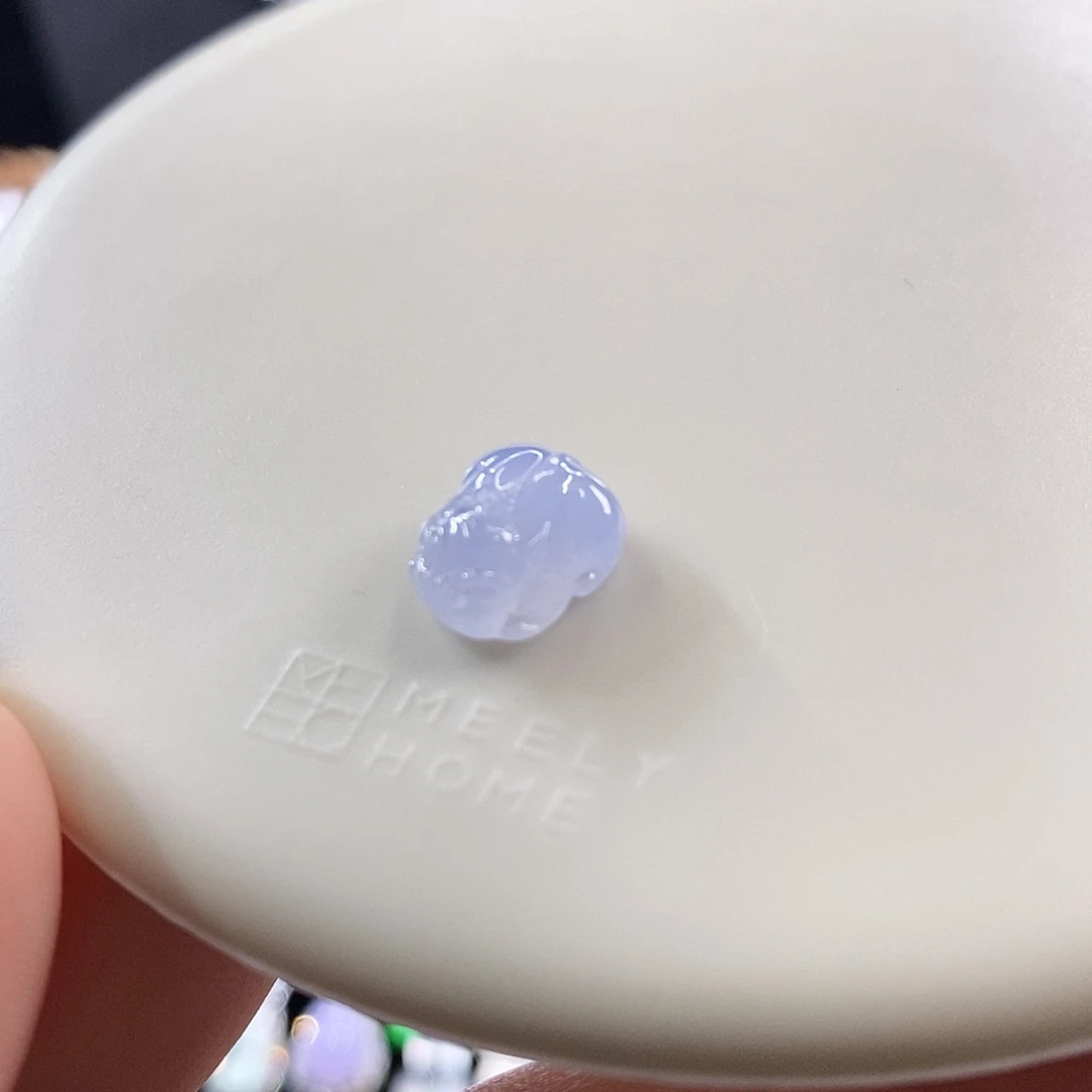 散珠翡翠紫色貔貅