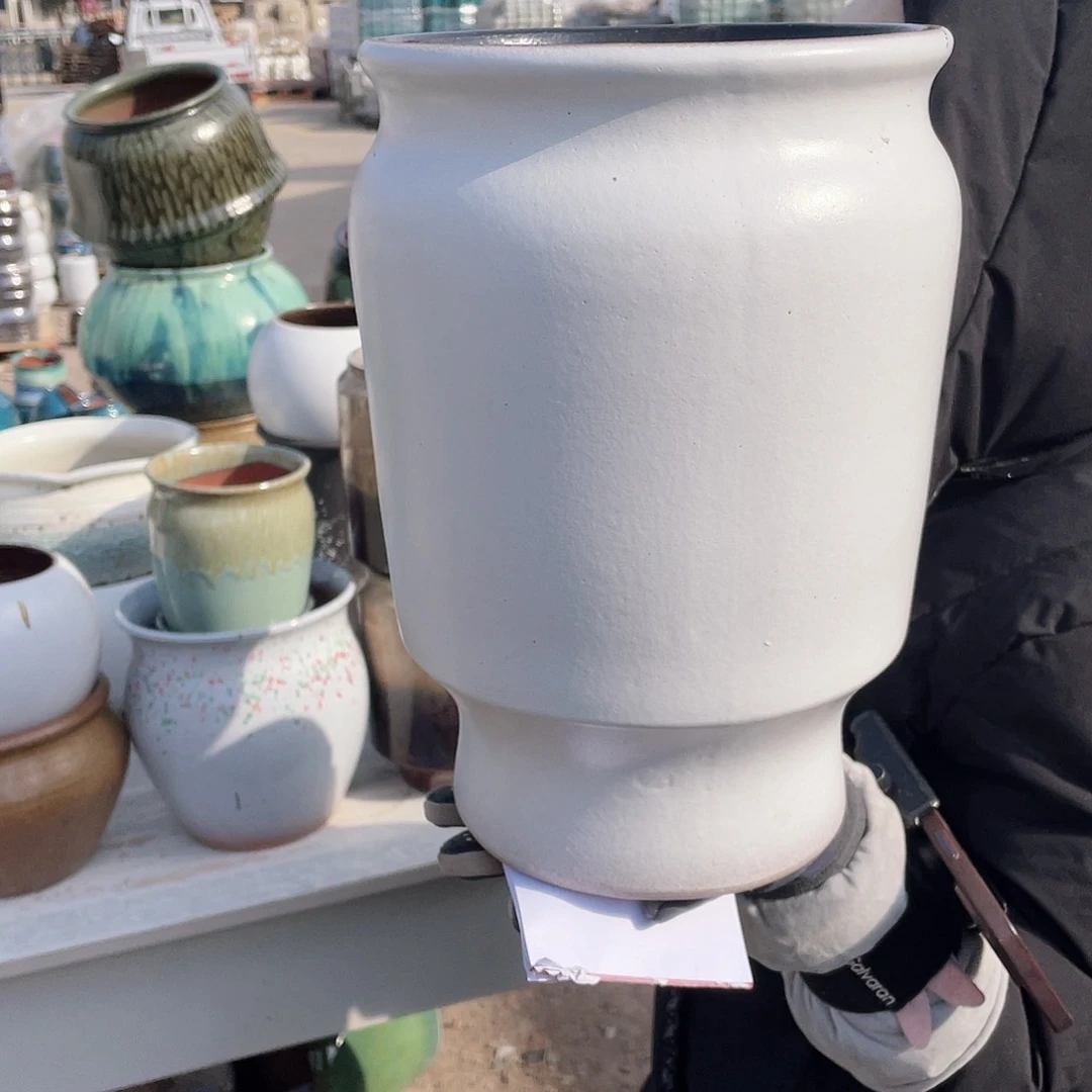 红陶王嫂花盆0207-682