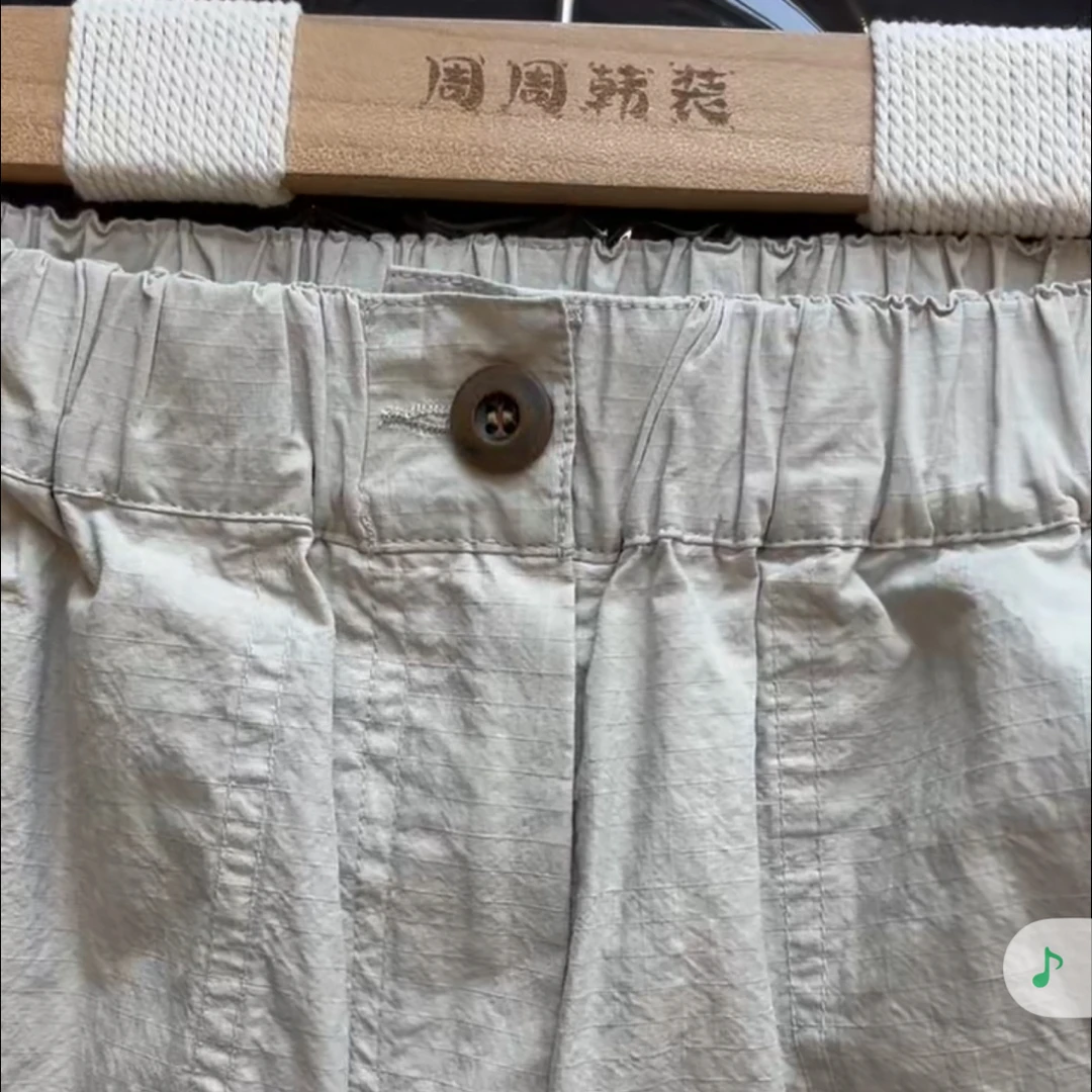 现！泡菜正品 le jardinet 小花家暗格布裤 裤王 休闲裤女