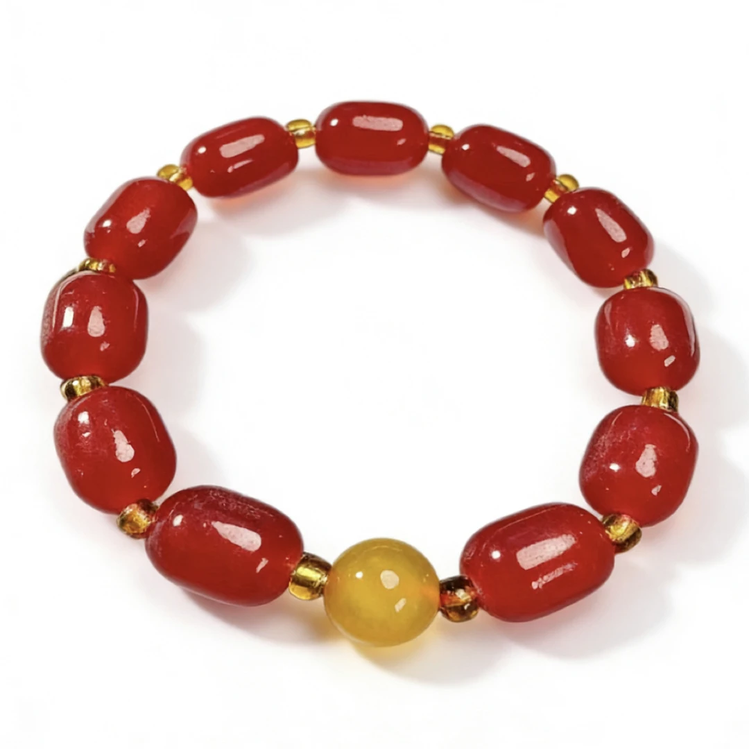 CX.轻奢复古红珠手串 A90-JC-1A