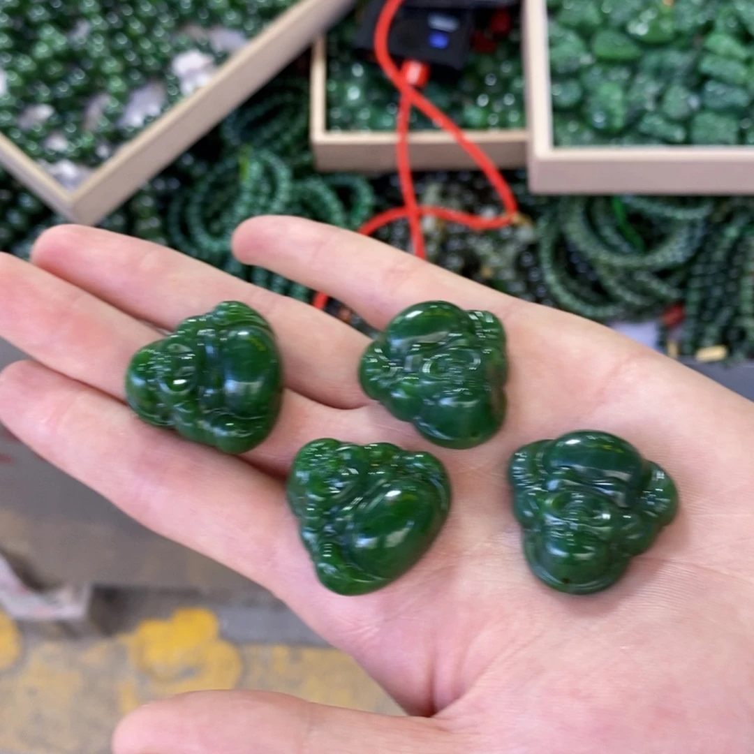 和田玉未镶嵌颈饰多样性拍一发一文文