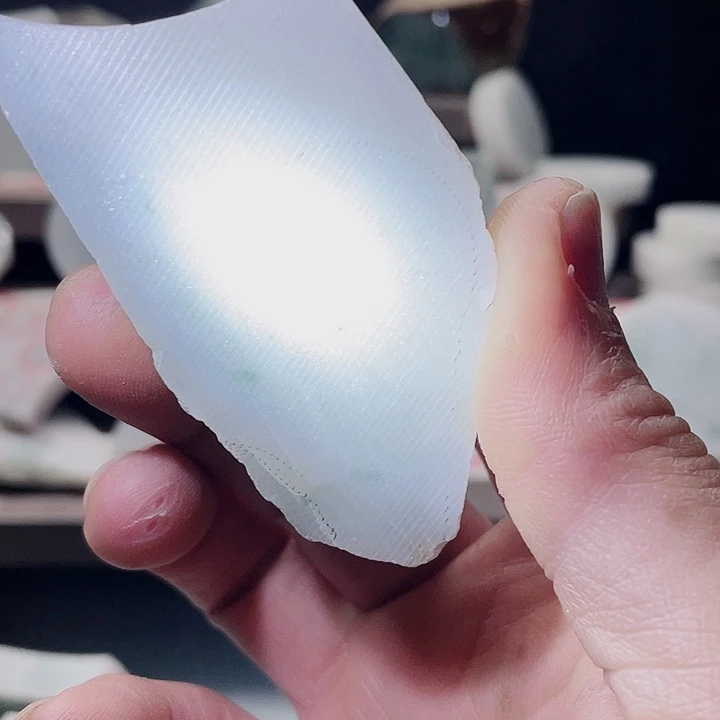 翡翠裸石翡翠片料