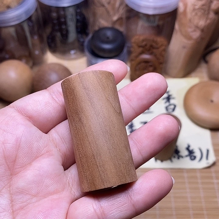 檀香木檀香圆小手把