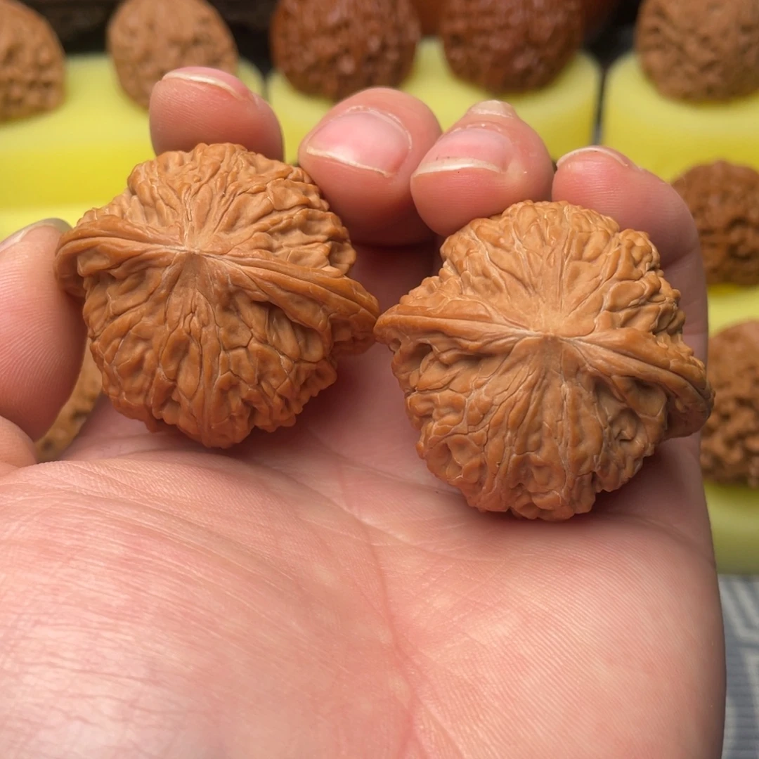 用***1把件文玩核桃42➕全品磨盘编号891