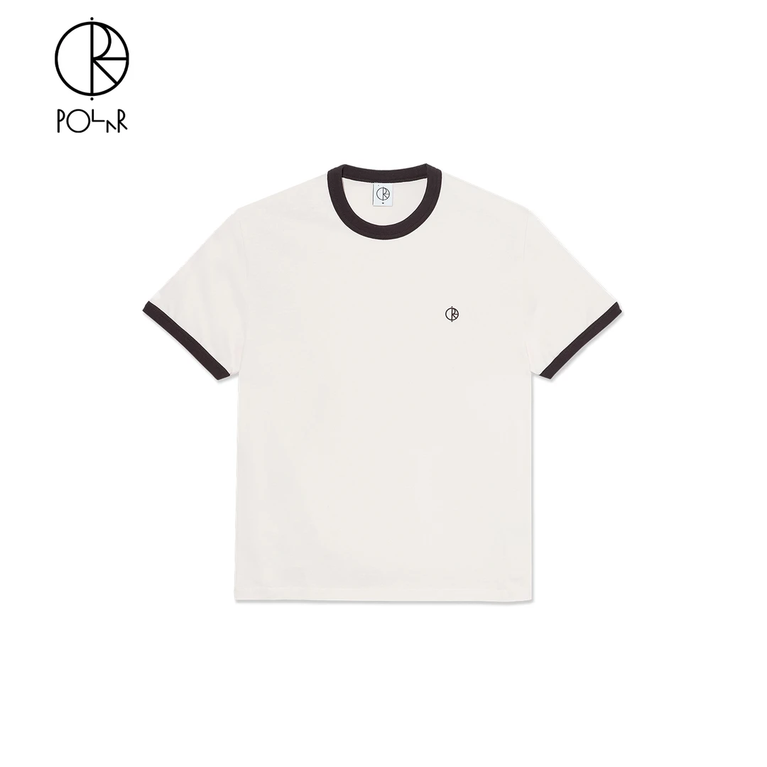 Polar Skate Co Ringer Tee小众慵懒撞色纯棉休闲滑板短袖T恤男女