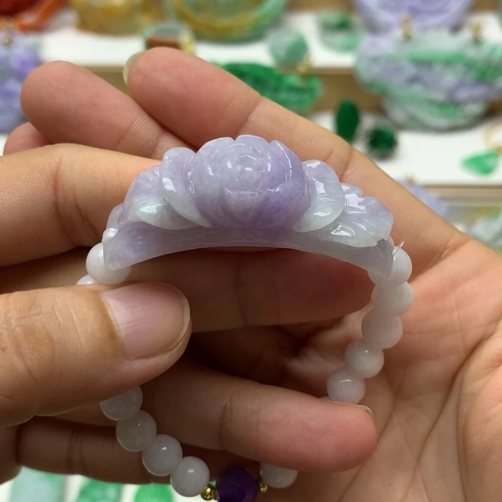 颈饰未镶嵌翡翠翡翠
