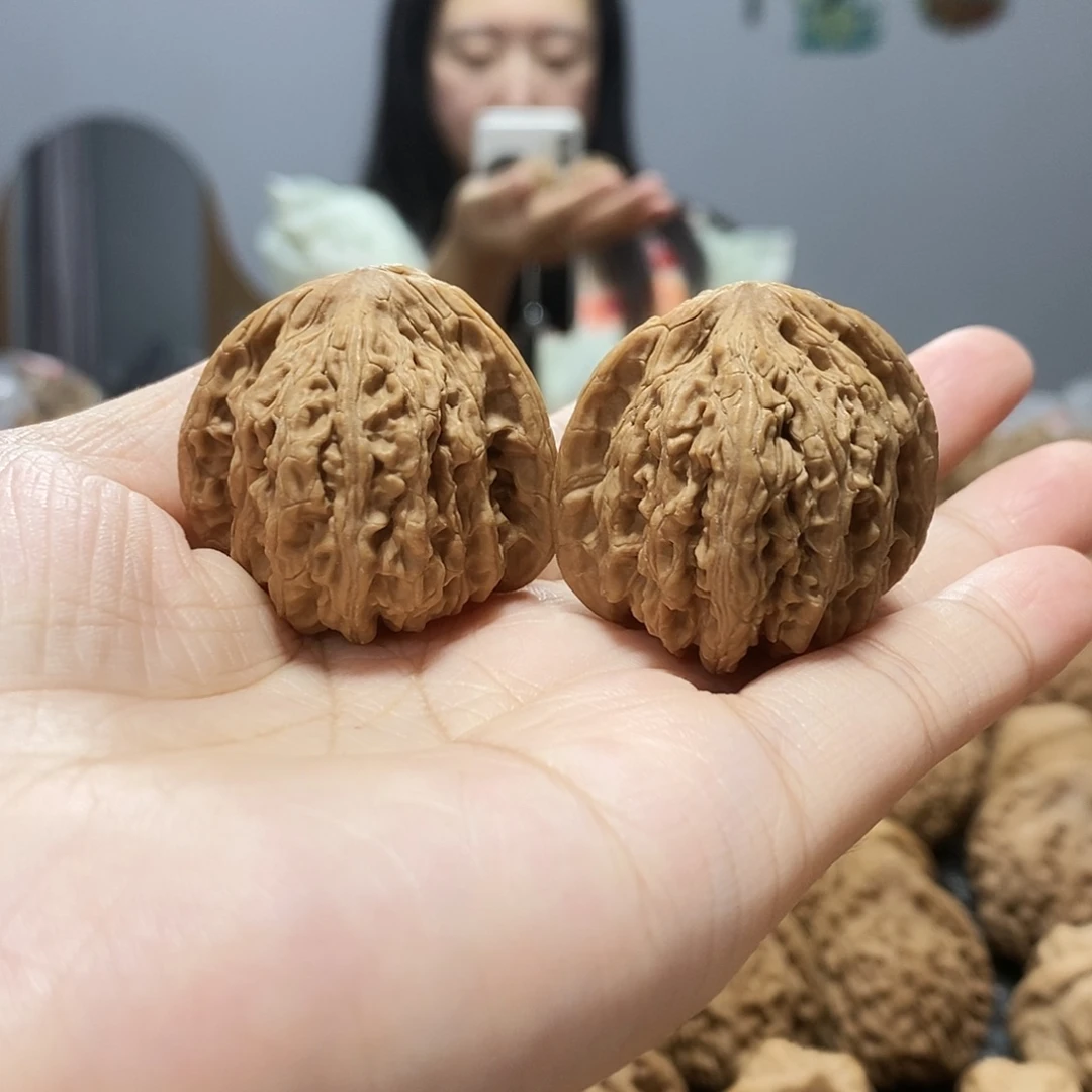 吊坠文玩核桃密纹36