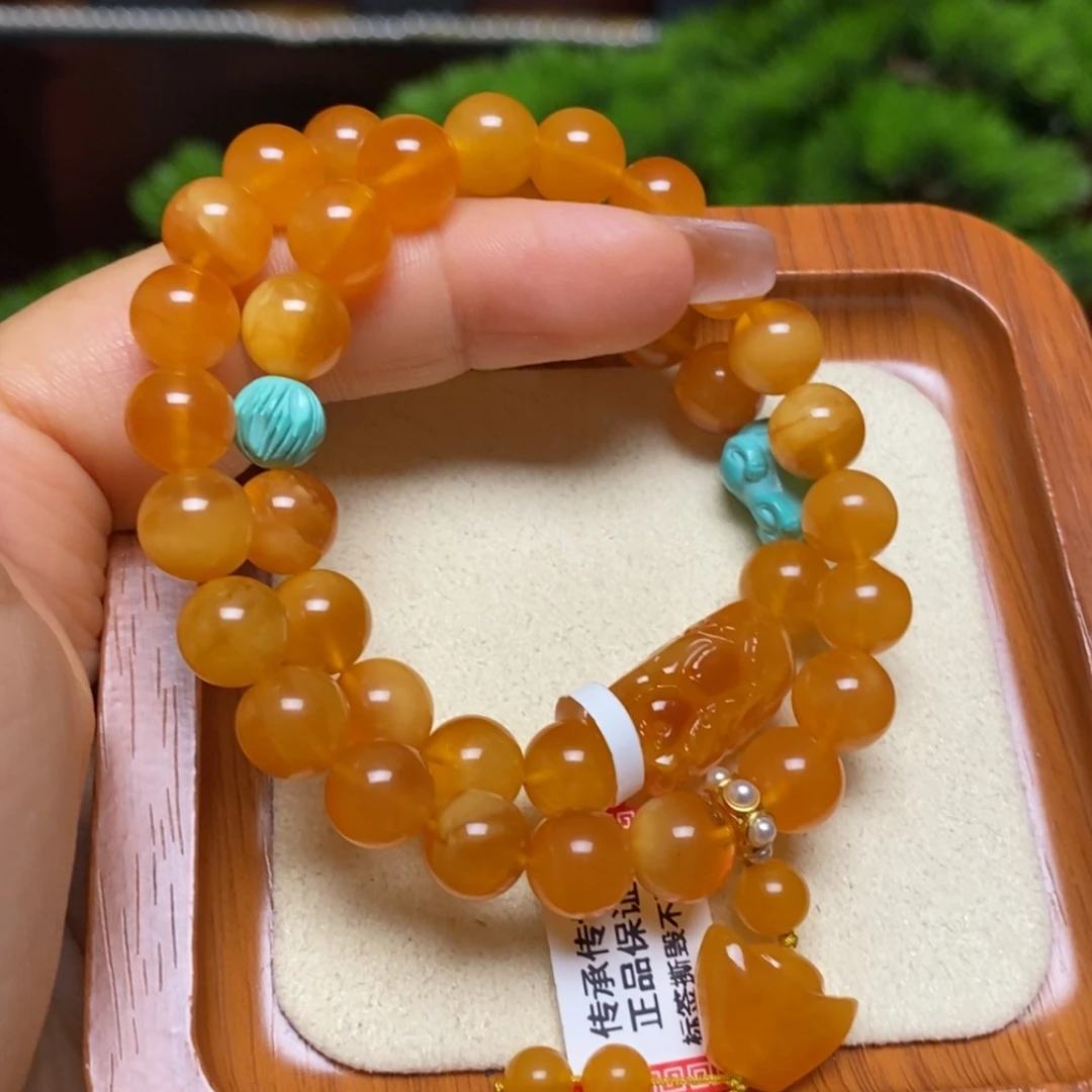 【闪购商品】手链蜜蜡未镶嵌手串