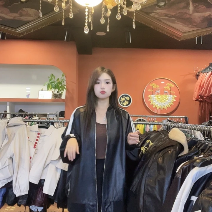 32326真皮绵羊皮外套