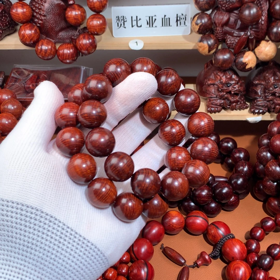 染料紫檀（血檀）1.8镇店千层波-毕业款