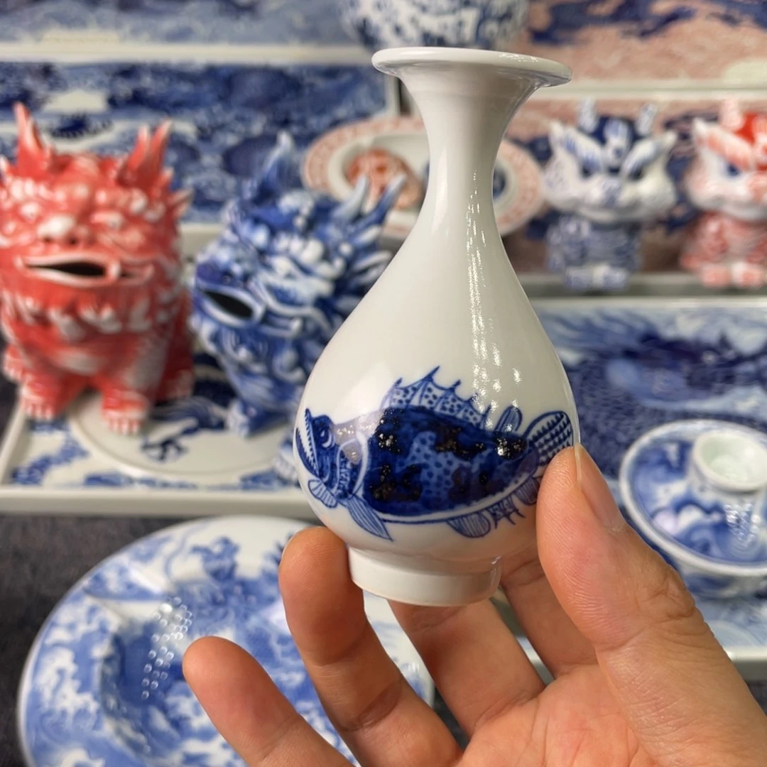 景德镇陶瓷手工手绘