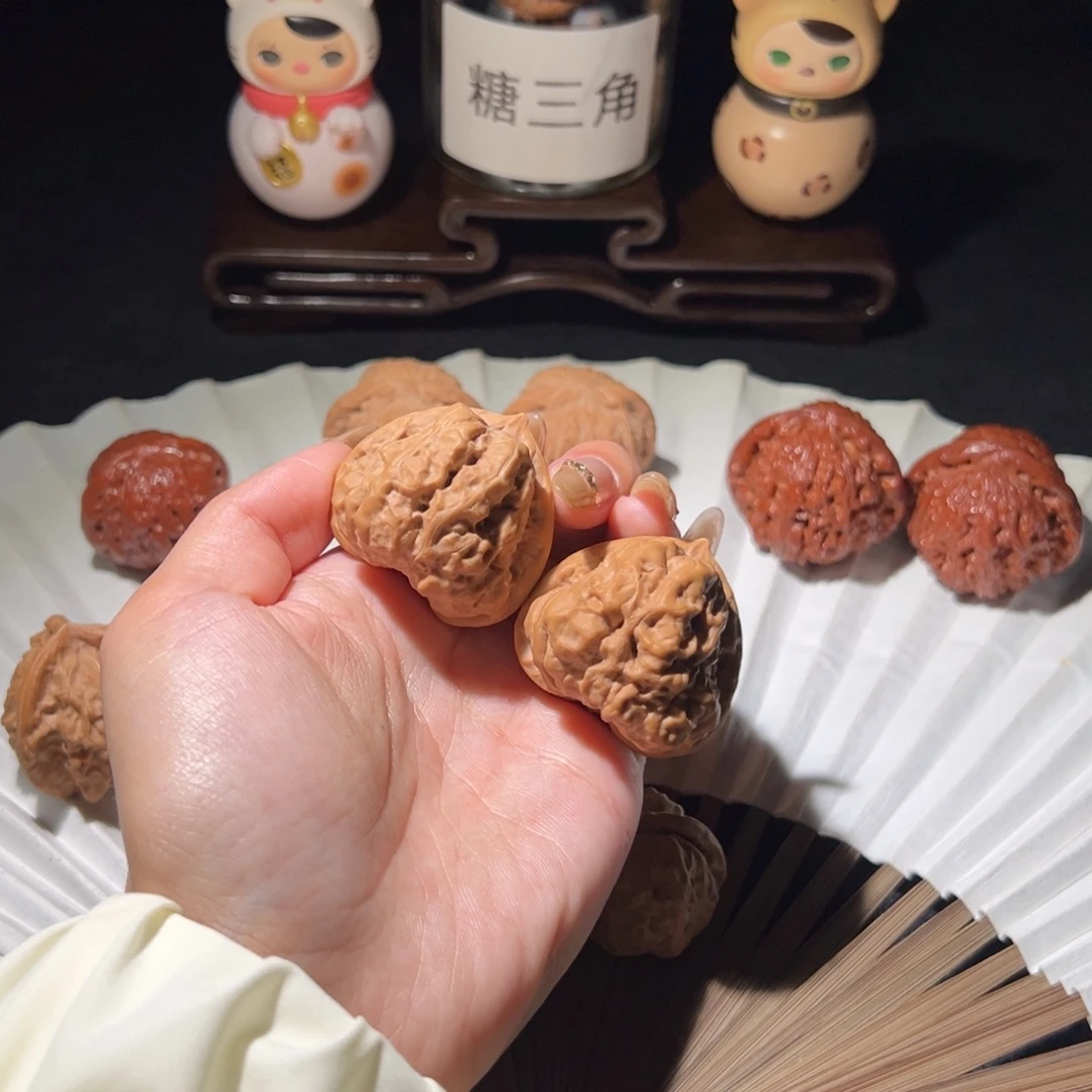 吊坠文玩核桃38+三角蛙