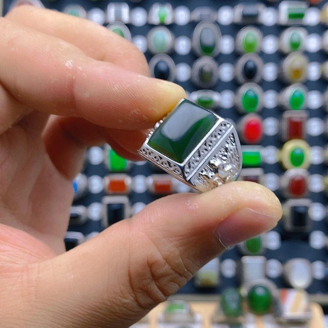 和田玉戒指未镶嵌