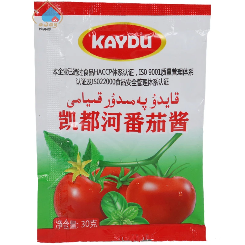 新疆凯都河番茄酱30g×10小袋炒菜用调味料独立包装KAYDU包邮