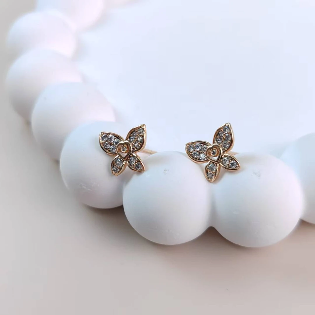 XUPING/旭平首饰 合金合成锆石耳饰 【潘生福利】百搭 07E00005713